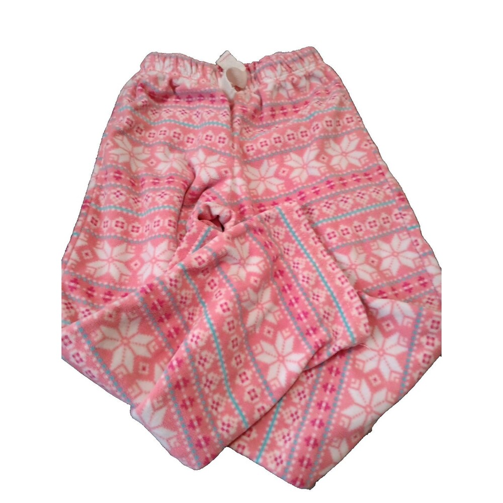 carters size 5 pink with floral print pajama pants